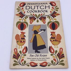 1960 Pennsylvania Dutch Cookbook Recipes 1960 Vintage Early Dutch Settlers